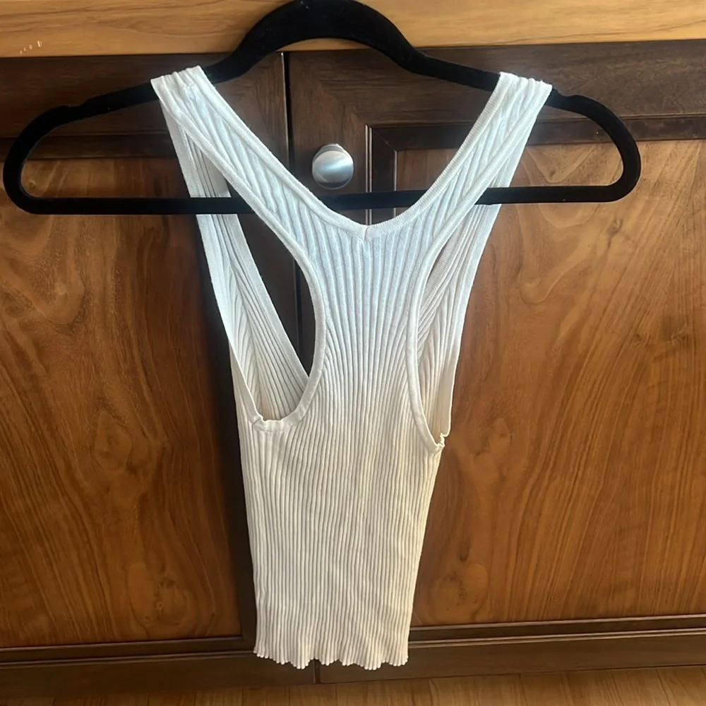 Free People Ribbed Razor Backless Tank Top - Picture 3 of 3